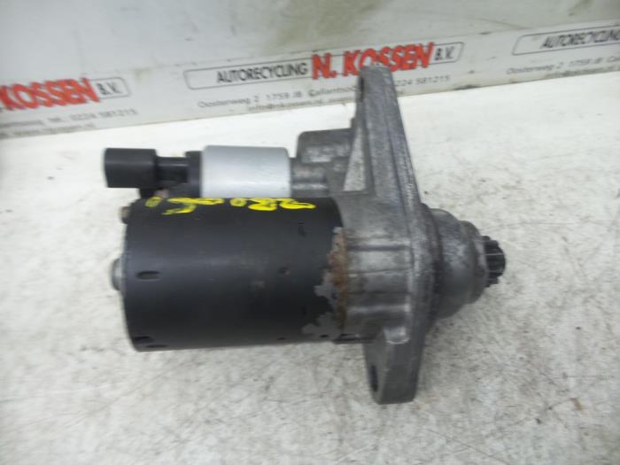 Startmotor Volkswagen Polo IV (9N1/2/3), 2001 / 2012 1.2 12V, Halvkombi (Hatchback), Bensin, 1.198cc, 47kW (64pk), FWD, BME, 2005-04 / 2007-07, 9N3 (Begagnad)