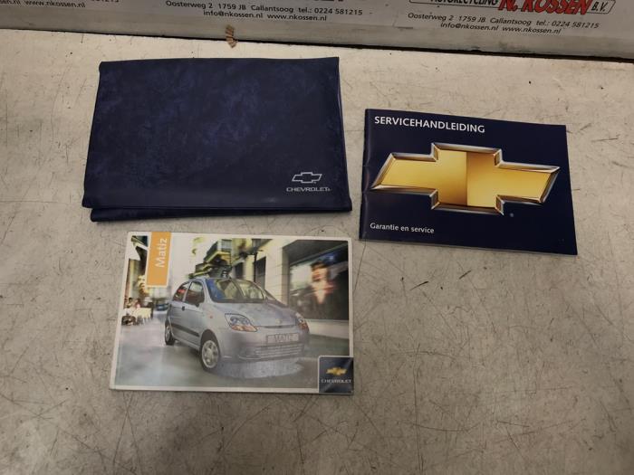 Używane Instrukcja Chevrolet Matiz 0.8 S,SE Cena na żądanie oferowane przez N Kossen Autorecycling BV