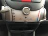 Air conditioning control panel from a Toyota Aygo 2006
