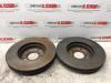 Front brake disc from a Ford C-Max (DXA) 1.6 TDCi 16V Van 2014