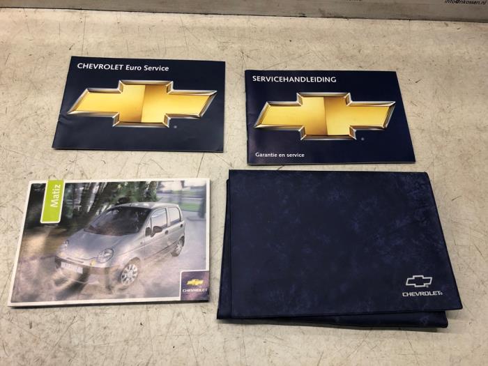 Używane Instrukcja Chevrolet Matiz 0.8 Cena na żądanie oferowane przez N Kossen Autorecycling BV