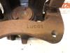Rear brake calliper, left from a Alfa Romeo 164 2.0 Super ie Twin Spark 1994