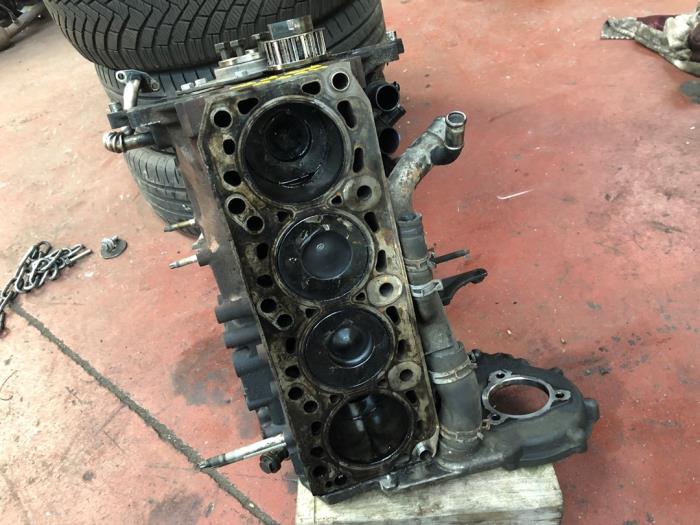 Engine crankcase from a Ford Transit Connect 2011