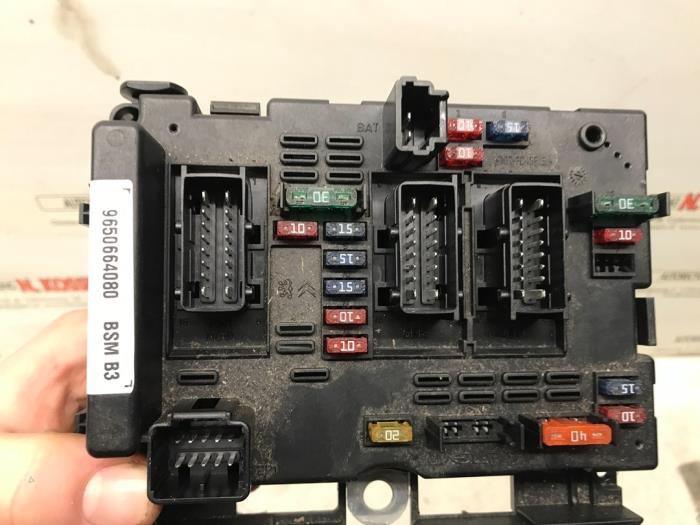 Fuse box Peugeot 206 1.4 XR,XS,XT,Gentry - 9650664080 DELPHI