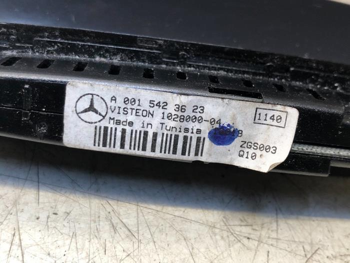 Affichage intérieur d'un Mercedes-Benz Sprinter 3,5t (906.63) 314 CDI 16V 2018