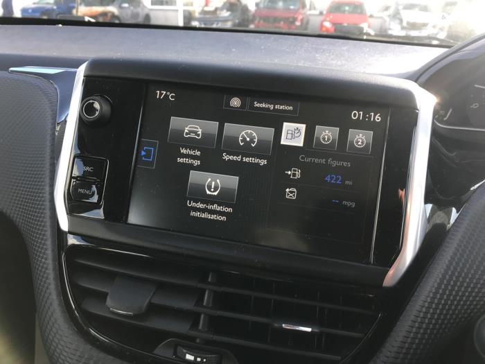 Système navigation d'un Peugeot 208 I (CA/CC/CK/CL) 1.0 Vti 12V PureTech 2015