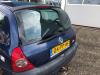 Tailgate from a Renault Clio II (BB/CB), 1998 / 2016 1.2 16V, Hatchback, Petrol, 1.149cc, 55kW (75pk), FWD, D4F712; D4FB7; D4F714; D4F722, 2001-06 / 2009-12 2004