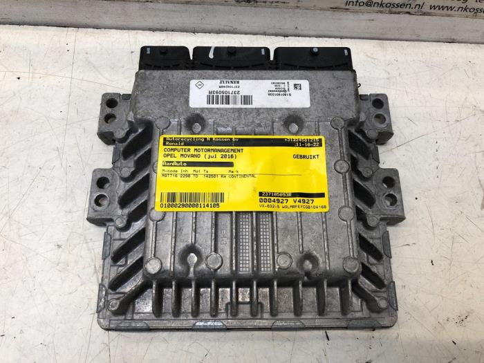 Used Engine management computer Opel Movano Price on request offered by N Kossen Autorecycling BV
