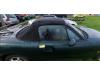 Türscheibe 2-türig rechts van een Mazda MX-5 (NB18/35/8C), 1998 / 2005 1.6i 16V, Cabrio, Benzin, 1.598cc, 81kW (110pk), RWD, B6MC; EURO2; B6MU, 1998-05 / 2005-10, NB18 1998