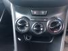 Heater control panel from a Peugeot 208 I (CA/CC/CK/CL), 2012 / 2019 1.0 Vti 12V PureTech, Hatchback, Petrol, 999cc, 50kW (68pk), FWD, EB0; ZMZ, 2012-03 / 2019-12, CAZMZ; CCZMZ 2013