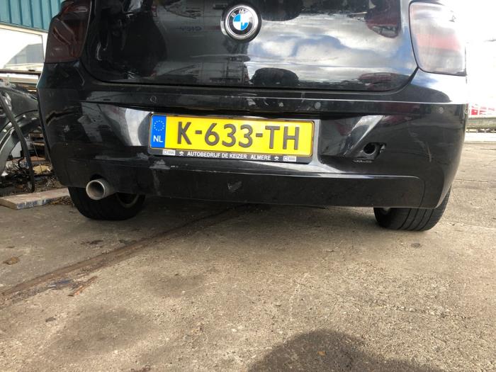 Stoßstange hinten van een BMW 1 serie (F20) 118d 2.0 16V 2014