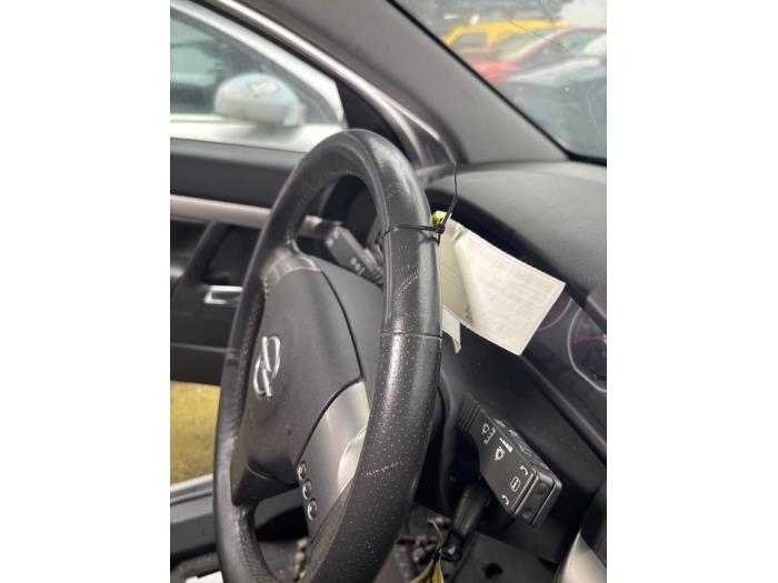 Volant Sport Cuir/alcantara Pour Opel Vectra C - Réf 40-565 Autofun-Extreme - Re-bourré Neuf