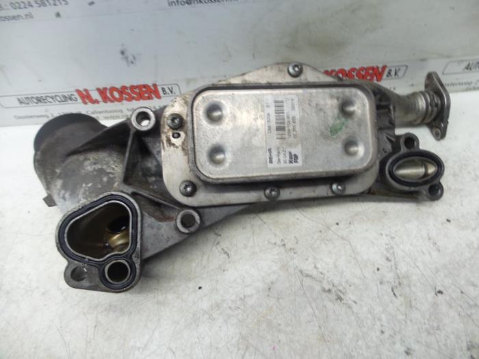 Oil filter housing from a Opel Vectra 2006