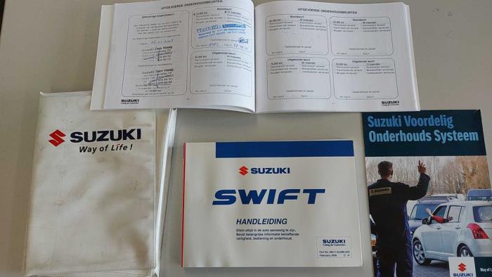 Livret d'instructions d'un Suzuki Swift (ZA/ZC/ZD1/2/3/9) 1.5 VVT 16V 2008