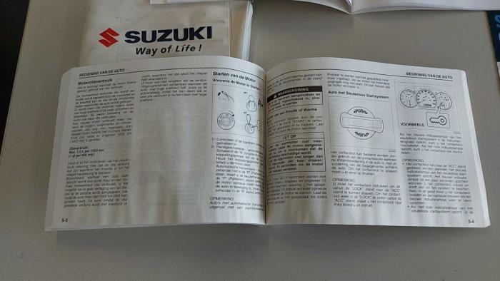 Livret d'instructions d'un Suzuki Swift (ZA/ZC/ZD1/2/3/9) 1.5 VVT 16V 2008