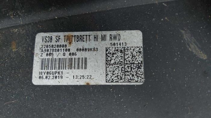 Rear bumper from a Mercedes-Benz Sprinter 3,5t (906.63) 314 CDI 16V 2019