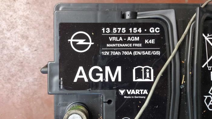 VARTA AGM 68Ah Leisure battery  in Stoke-on-Trent, Staffordshire