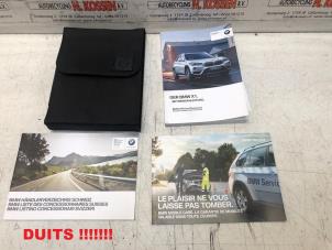 Used Instruction Booklet BMW X1 (F48) xDrive 28i 2.0 16V Twin Power Turbo Price on request offered by N Kossen Autorecycling BV
