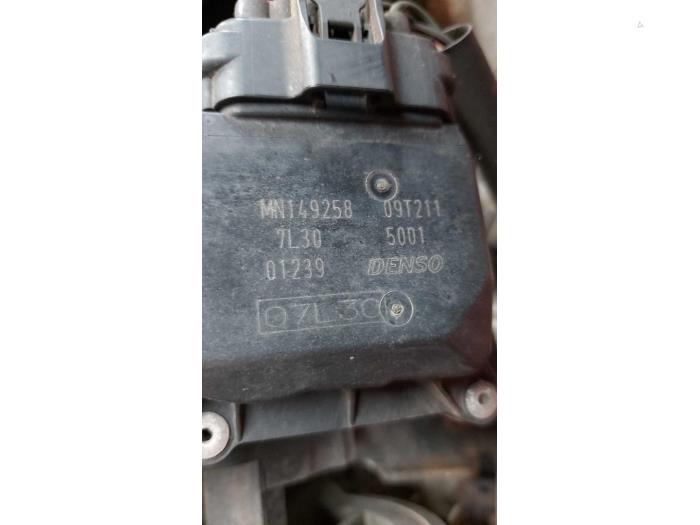 Throttle body from a Mitsubishi Colt 2010
