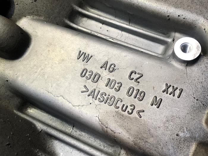 Engine crankcase from a Volkswagen Polo 2006