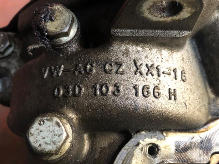 Engine crankcase from a Volkswagen Polo 2006