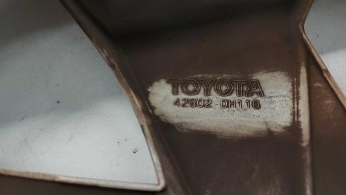 Radkappe van een Toyota Aygo (B40) 1.0 12V VVT-i 2018