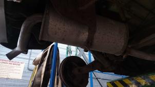 Used Exhaust rear silencer Citroen Berlingo 1.9 D Price on request offered by N Kossen Autorecycling BV