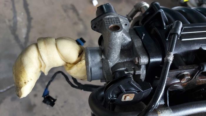Gebrauchte Drosselklappengehäuse Chevrolet Aveo (250) 1.2 16V Preis auf Anfrage angeboten von N Kossen Autorecycling BV