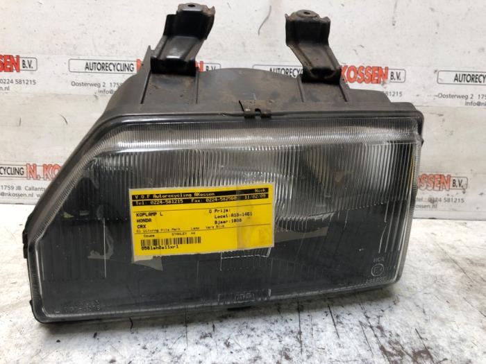Używane Reflektor lewy Honda CRX Cena na żądanie oferowane przez N Kossen Autorecycling BV