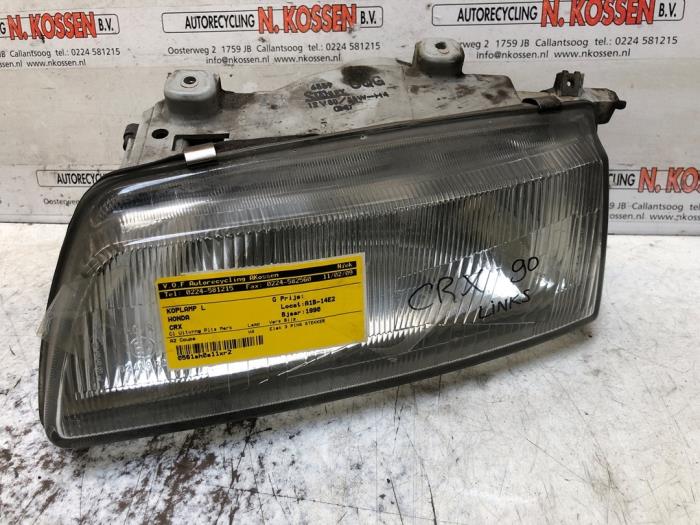 Używane Reflektor lewy Honda CRX Cena na żądanie oferowane przez N Kossen Autorecycling BV