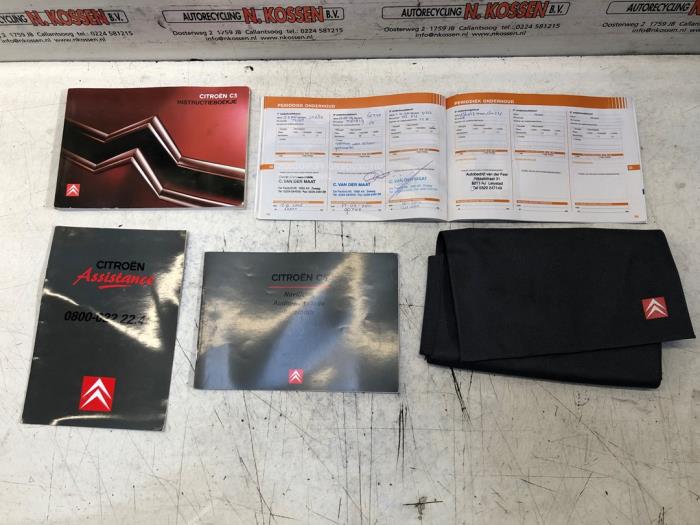 Używane Instrukcja Citroen C5 II Break (RE) 2.0 16V Cena na żądanie oferowane przez N Kossen Autorecycling BV