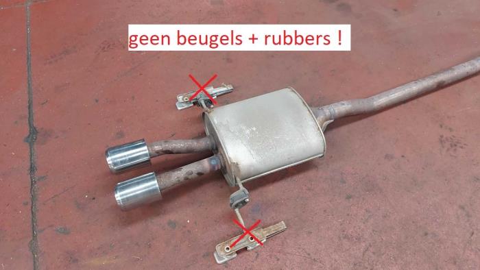 Gebrauchte Auspuff Enddämpfer Mini Mini (R56) 1.6 16V Cooper S Preis auf Anfrage angeboten von N Kossen Autorecycling BV