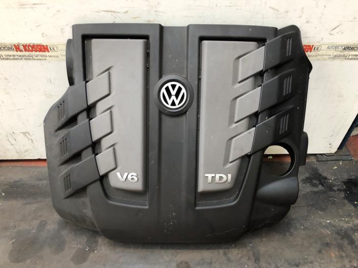 Used Engine cover Volkswagen Touareg Price on request offered by N Kossen Autorecycling BV