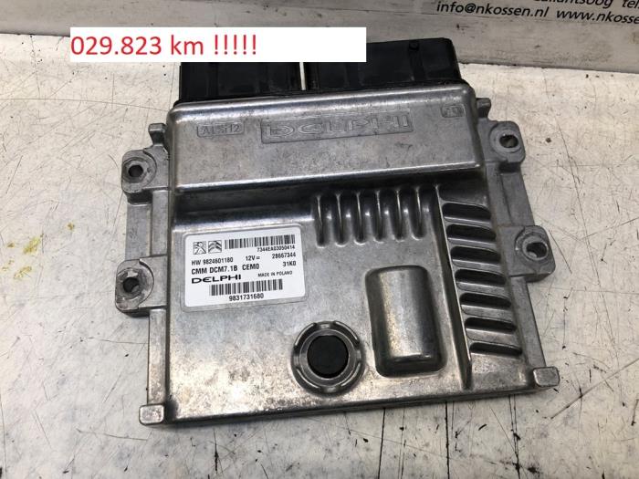 Used Engine management computer Peugeot Boxer (U9) 2.2 Blue HDi 140 Price on request offered by N Kossen Autorecycling BV