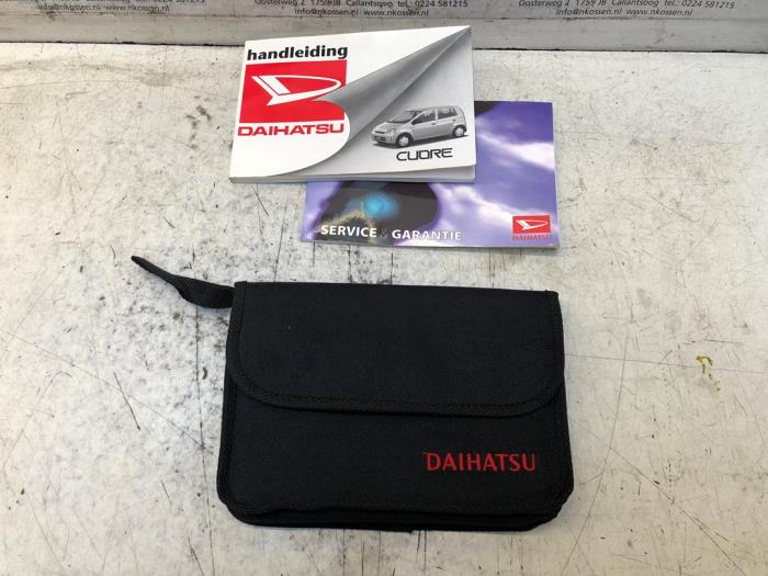 Używane Instrukcja Daihatsu Cuore (L251/271/276) 1.0 12V DVVT Cena na żądanie oferowane przez N Kossen Autorecycling BV