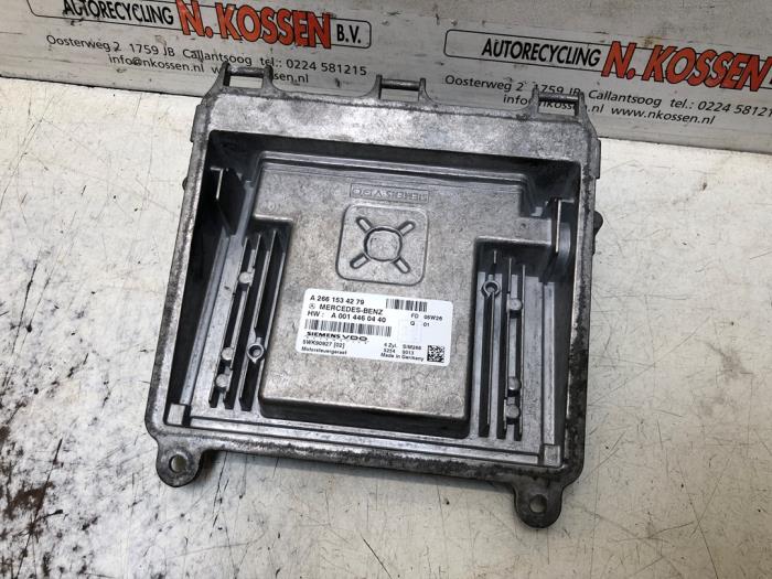 Used Engine management computer Mercedes B (W245) 2.0 B-200 16V Turbo Price on request offered by N Kossen Autorecycling BV