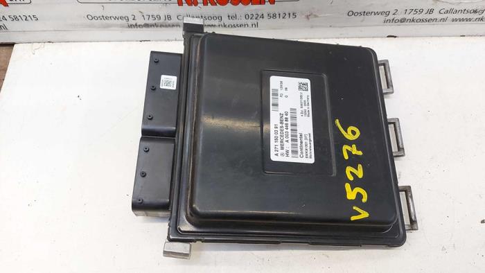 Used Engine management computer Mercedes C Estate (S204) 1.8 C-200 CGI 16V Price on request offered by N Kossen Autorecycling BV