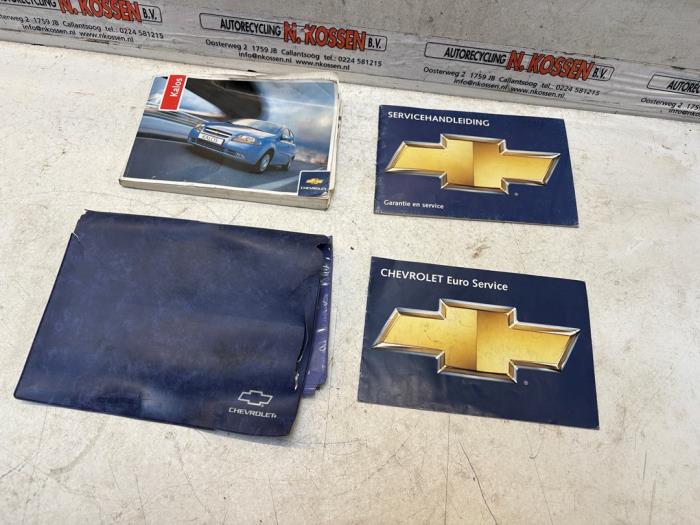 Używane Instrukcja Chevrolet Kalos (SF48) 1.2 Cena na żądanie oferowane przez N Kossen Autorecycling BV