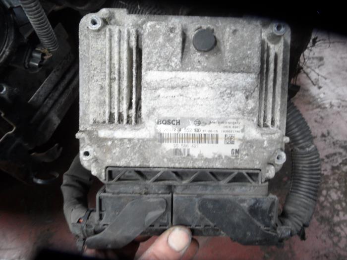 Engine management computer Saab 9-3 II Sport Sedan (YS3F), 2002 / 2015 1.9 TiD 16V, Saloon, 4-dr, Diesel, 1.910cc, 110kW (150pk), FWD, Z19DTH, 2004-09 / 2015-02, D46 (Used)