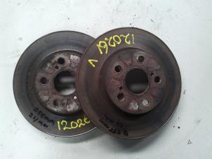 Used Front brake disc Toyota Celica (ZZT230/231) 1.8i 16V Price on request offered by N Kossen Autorecycling BV
