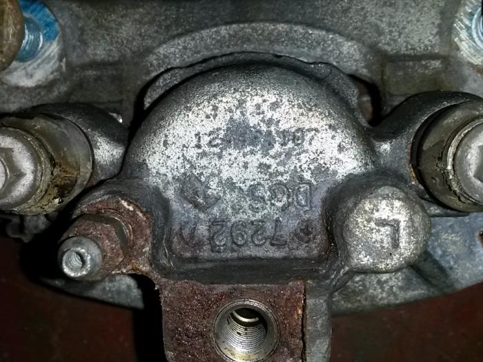 Gebrauchte Bremszange links hinten Dodge Ram 3500 Standard Cab (DR/DH/D1/DC/DM) 5.7 V8 Hemi 2500 4x2 Preis auf Anfrage angeboten von N Kossen Autorecycling BV