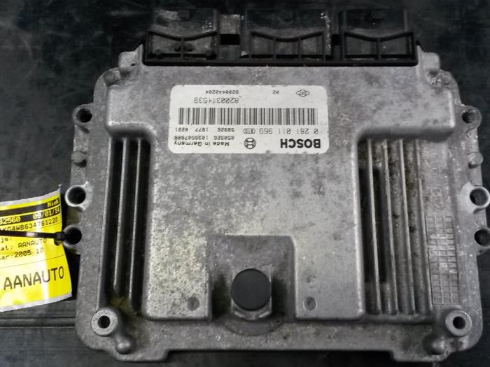 Used Engine management computer Renault Laguna II Grandtour (KG) 1.9 dCi 110 Price on request offered by N Kossen Autorecycling BV