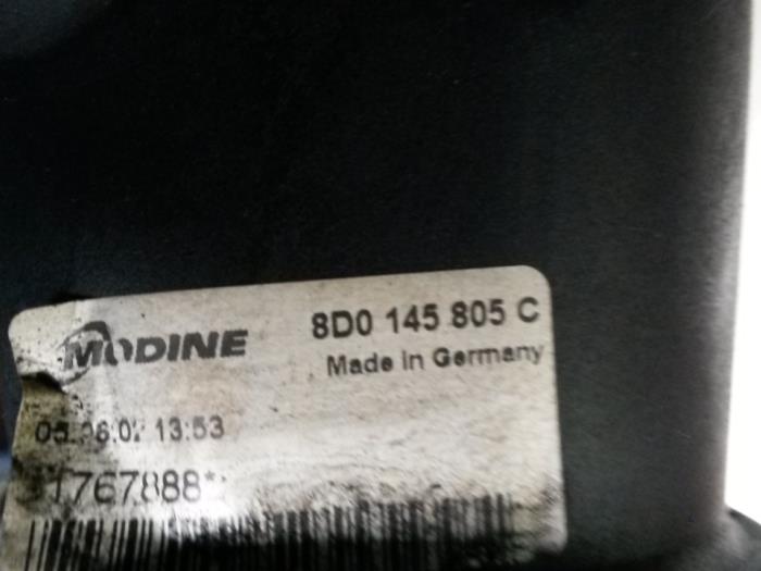 Usagé Intercooler Volkswagen Passat Variant (3B6) 1.9 TDI 130 Prix sur demande proposé par N Kossen Autorecycling BV