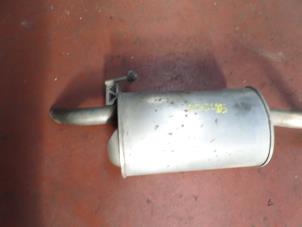 Used Exhaust rear silencer Renault Clio II Societe (SB) 1.5 dCi 68 Price on request offered by N Kossen Autorecycling BV