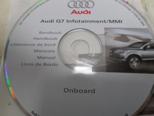 Used Instruction Booklet Audi Q7 (4LB) 3.0 TDI V6 24V Price on request offered by N Kossen Autorecycling BV