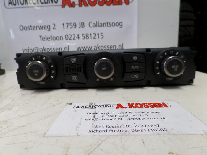 Używane Panel climatronic BMW 6 serie (E63) M6 V10 40V Cena na żądanie oferowane przez N Kossen Autorecycling BV