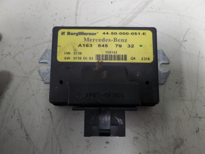 Used Automatic gearbox computer Mercedes ML I (163) 400 4.0 CDI V8 32V Price on request offered by N Kossen Autorecycling BV