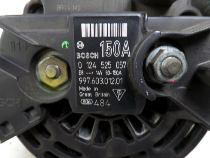 Dynamo från en Porsche 911 (996) 3.6 Carrera 4 24V 2004