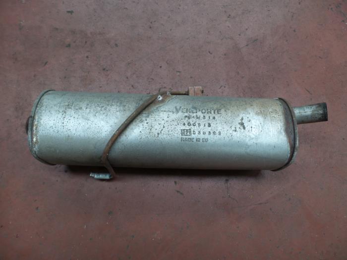 Gebrauchte Auspuff Enddämpfer Peugeot 206 (2A/C/H/J/S) 1.4 XR,XS,XT,Gentry Preis auf Anfrage angeboten von N Kossen Autorecycling BV