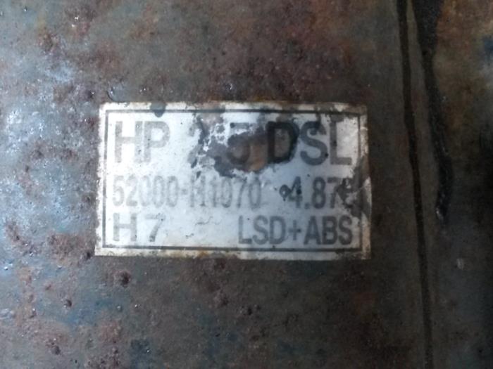 Gebrauchte Differential hinten Hyundai Terracan 2.5 TCi Preis auf Anfrage angeboten von N Kossen Autorecycling BV